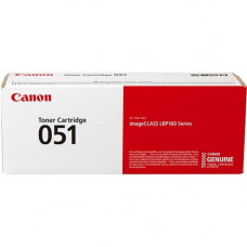 Canon 051 Toner Cartridge - Black - Laser - 1700 Pages - TAA Compliance 2168C001
