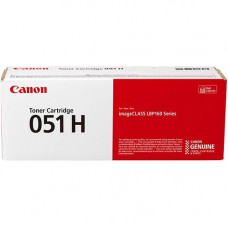 Canon 051 H Toner Cartridge - Black - Laser - High Yield - 4000 Pages - TAA Compliance 2169C001