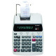 Canon P170-DH-3 Printing Calculators - Dual Color Print - Black/Red - 2.3 lps - Calendar, Clock, Item Count, Sign Change, Compact, 4-Key Memory, Dual Power - 12 Digits - AC Supply, Battery Powered - 2.5" x 7.8" x 10.7" - White - Desktop 220