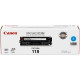 Canon (CRG-118C) Cyan Toner Cartridge (2,900 Yield) - TAA Compliance 2661B001AA