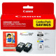 Canon PG-210/CL-211 XL Ink Cartridge/Paper Kit - Black - Inkjet - High Yield - 400 Pages - TAA Compliance 2973B004