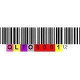 Quantum 3-05400-10 Data Cartridge Barcode Label 3-05400-10