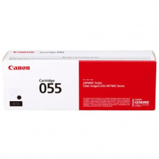 Canon 055 Toner Cartridge - Black - Laser - 2300 Pages - 1 Pack - TAA Compliance 3016C001