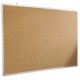 MooreCo Valu-Tak Bulliten Board - 4ft x 4ft - Cork Surface - Anodized Aluminum Frame 301AD