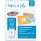 Avery PRES-a-ply 3-1/3" x 4", White Laser Mailing Labels, 6 Labels/Sheet (100 Sheets/Box) (Interchangeable with # 5164, Maco# ML-0600) - TAA Compliance 30604