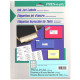 Avery PRES-a-ply 1" x 2 5/8", White Laser, 30 Labels/Sheet (250 Sheets/Box) (Interchangeable with # 5960, Maco# ML-3000B) - TAA Compliance 30606