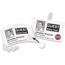 Newell Rubbermaid Dymo LabelWriter Time-expire Name Badge Labels - 2 1/4" Width x 4" Length - Rectangle - White - 250 / Roll - 250 / Roll - TAA Compliance 30911