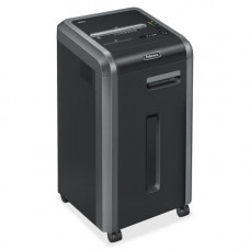 Fellowes Powershred&reg; 225i 100% Jam Proof Strip-Cut Shredder - Continuous Shredder - Strip Cut - 22 Per Pass - for shredding Staples, Credit Card, CD, DVD, Paper Clip, Junk Mail, Paper - 0.219" Shred Size - P-2 - 16 ft/min - 9.50" Throat 