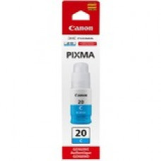 Canon GI-20 Cyan Ink Bottle - Inkjet - Cyan - TAA Compliance 3394C001
