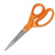 Fiskars Premier Contoured Home Office Scissors - 3.50" Cutting Length - 8" Overall Length - Straight - Stainless Steel - Pointed Tip - Stainless Steel - 1 Each 34527797J