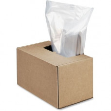 Fellowes Waste Bags for Fortishred&reg; and High Security Shredders - 50 gal - 50" Height x 42" Width x 42.5" Depth - 50/Box - Plastic - Clear - TAA Compliance 3604101