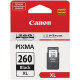 Canon PG-260 XL Ink Cartridge - Black - Inkjet - Extra Large Yield - 1 Pack - TAA Compliance 3706C001