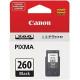 Canon PG-260 Ink Cartridge - Black - Inkjet - 1 Pack - TAA Compliance 3707C001