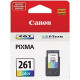 Canon CL-261 Ink Cartridge - Color - Inkjet - 1 Pack - TAA Compliance 3725C001