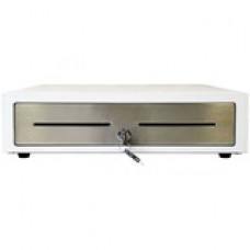 Star Micronics Choice CD4-1416WTSS45 Cash Drawer - 4 Bill - 5 CoinPrinter Driven - Stainless Steel - White x 14" Width x 16" Depth - TAA Compliance 37969420