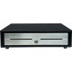 Star Micronics Choice Cash Drawer - 4 Bill - 5 Coin - 2 Media SlotPrinter Driven - Stainless Steel - Black - 4.3" Height x 16.1" Width - TAA Compliance 37969930