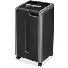 Fellowes Powershred&reg; 325Ci 100% Jam Proof Cross-Cut Shredder - Continuous Shredder - Cross Cut - 22 Per Pass - for shredding Staples, Credit Card, CD, DVD, Paper Clip, Junk Mail, Paper - 0.16" x 1.50" Shred Size - P-4 - 15 ft/min - 9.50&