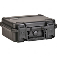 SKB Small Mil-Std Waterproof Case 4 - Internal Dimensions: 0.37" Length x 7.38" Width x 4.13" Depth - 1.27 gal - Latch Lock Closure - Stackable - Copolymer Polypropylene, Resin, Foam - Black - For Multipurpose, Military 3I-0907-4B-C