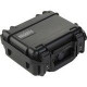 SKB 3I Series Mil-Std Injection Molded Case - Internal Dimensions: 7.12" Width x 9.25" Depth x 4.12" Height - 1.17 gal - Latching Closure - Polypropylene - Black - For Military 3I-0907-4B-E
