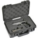 SKB iSeries 1006-3 Waterproof Utility Case - External Dimensions: 11.7" Length x 8" Width x 3.9" Depth x 3.9" Height - Trigger Release Latch, Padlock Closure - Polypropylene Copolymer Resin - Black - For Pistol, Accessories - 1 3I-1006