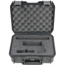 SKB iSeries 1209 Custom Single Pistol Case - External Dimensions: 13.1" Length x 11.4" Width x 5.5" Height - 50 lb - Trigger Release Latch, Padlock Closure - Stackable - Polypropylene - Black - For Pistol, Accessories - 1 3I-1209-SP