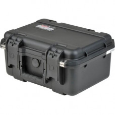 SKB 3I-1309-6B-C Mil-Std Waterproof Case - Internal Dimensions: 13.50" Length x 9.49" Width x 6.50" Height - External Dimensions: 14.7" Length x 11.9" Width x 7.3" Height - Hinged, Trigger Release Latch Closure - Stackable - 