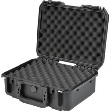 SKB iSeries 1510-6 Watertight Utility Case W/Layered Foam - Internal Dimensions: 15" Length x 10.50" Width x 6" Depth - External Dimensions: 16.2" Length x 13" Width x 6.8" Depth - 4.11 gal - Trigger Release Latch Closure - C