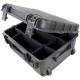 SKB Mil-Standard Injection Molded Case - Internal Dimensions: 18.50" Width x 13" Depth x 7" Height - External Dimensions: 20.8" Width x 15.3" Depth x 7.8" Height - Latching Closure - Polypropylene - Black - For Audio Equipmen