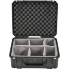 SKB Military Standard Waterproof Case 8" Deep (With Padded Dividers) - Internal Dimensions: 19" Length x 14.25" Width x 8" Depth - External Dimensions: 21.3" Length x 16.8" Width x 9.8" Depth - Locking Loop, Trigger Rele