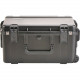 SKB Mil-Std Wateproof Case 10 - Internal Dimensions: 22" Length x 17" Width x 10.50" Height - External Dimensions: 25.3" Length x 19.8" Width x 12.8" Height - Latch Lock Closure - Extra Heavy Duty - Polypropylene - Black - Fo