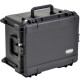 SKB Mil-Std Waterproof Case 12" Deep - Cubed Foam, Wheels and Pull Handle - Internal Dimensions: 22" Length x 17" Width x 12.75" Depth - External Dimensions: 24.3" Length x 19.5" Width x 14.4" Depth - 20.65 gal - Latch L