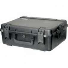 SKB Mil-Std. Waterproof Case 8" Deep - Empty - Internal Dimensions: 22" Length x 17" Width x 8" Depth - 12.94 gal - Hinged, Latching Closure - Copolymer Polypropylene - Black - For Military 3I-2217-8B-E