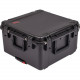 SKB iSeries 2222-12 Waterproof Utility Case - Internal Dimensions: 22.50" Length x 22.50" Width x 12.50" Depth - External Dimensions: 24.8" Length x 25" Width x 14.2" Depth - 27.38 gal - Trigger Release Latch Closure - Polypr