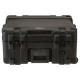 SKB 3R 10" Deep Roto Mil-Standard Waterproof Case - Internal Dimensions: 17" Width x 10.50" Depth x 22" Height - Latching Closure - Polyethylene - Black - For Military 3R2217-10B-EW