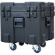 SKB 3R Roto Molded Waterproof Case - Internal Dimensions: 22" Width x 20" Depth x 22" Height - 41.91 gal - Latching Closure - Polyethylene - Black - For Military 3R2222-20B-E