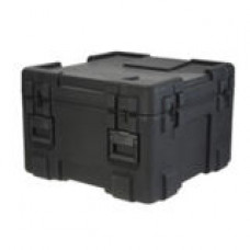 SKB 3R 18" Deep Roto Military Standard Waterproof Case - Internal Dimensions: 27" Width x 18" Depth x 27" Height - Latching Closure - Steel, Polyethylene - Black - For Military, Video Equipment, Lighting Equipment 3R2727-18B-L