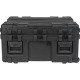 SKB 3R 15" Roto Military Standard Waterproof Case - Internal Dimensions: 25" Width x 15" Depth x 30" Height - Latching Closure - Polyethylene - Black - For Military, Lighting Equipment, Video Equipment 3R3025-15B-EW