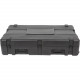 SKB R Series 3821-7 Waterproof Utility Case w/ Wheels - Internal Dimensions: 37.76" Length x 20.75" Width x 7.01" Height - External Dimensions: 42" Length x 24.6" Width x 10" Height - Latching Closure - Polyethylene - Black -