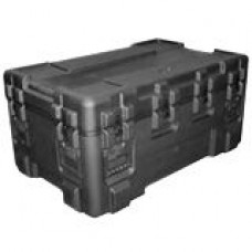 SKB 3R Roto Molded Waterproof Case - Internal Dimensions: 40" Width x 24" Depth x 18" Height - 74.81 gal - Latching Closure - Polyethylene - Black - For Military 3R4024-18B-E