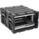 SKB 5U Removable 20 Inch Shock Rack - Internal Dimensions: 24" Length x 19" Width x 8.75" Height - External Dimensions: 32.3" Length x 23.9" Width x 15.3" Height - 150 lb - Lid Lock Closure - Stackable - Linear Medium Density