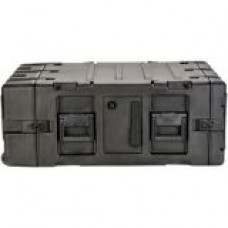 SKB 5U Removable Shock Rack - Internal Dimensions: 31" Length x 19" Width x 8.75" Height - 17.28 gal - Latching Closure - Stackable - Linear Medium Density Polyethylene (LMDPE), LLDPE - Black - For Electronic Equipment 3RR-5U24-25B