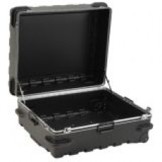 SKB Pull Handle Case Without Foam - Internal Dimensions: 30" Length x 25" Width x 15" Depth - External Dimensions: 32.4" Length x 27.4" Width x 17.1" Depth - 48.70 gal - Twist Latch, Key Latch Closure - Heavy Duty - Polyethyl