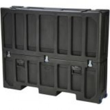 SKB LCD Monitor Case - Internal Dimensions: 63.50" Length x 12.25" Width x 49.75" Depth - External Dimensions: 63.5" Length x 16" Width x 50.5" Depth - 160.31 gal - Twist Latch Closure - Heavy Duty - Polyethylene - Black - Fo