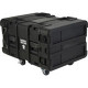 Deployable Systems 6U SKB RACK CASE - 24 INCH DEEP FRAME, BLACK, WHEELS, EQUIPMENT WEIGHT UNDER 150 3SKB-R906U24