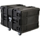 SKB 8U Roto Shock Rack - Internal Dimensions: 19" Width x 28.50" Depth x 14" Height - External Dimensions: 27.5" Width x 36.8" Depth x 24.3" Height - 27.64 gal - Latching Closure - Stackable - Polyethylene - Black - For Rack 