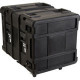 SKB 10U Roto Shock Rack - Internal Dimensions: 19" Width x 28.50" Depth x 17.75" Height - External Dimensions: 27.5" Width x 36.8" Depth x 27.8" Height - 35.04 gal - Latching Closure - Stackable - Polyethylene - Black - For R