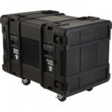 SKB 3SKB-R910U28 10U Roto Rack - Internal Dimensions: 19" Width x 33.25" Depth x 17.50" Height - 41.37 gal - Latching Closure - Heavy Duty - Stackable - Polyethylene - Black - For Multipurpose 3SKB-R910U28