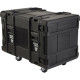 SKB 10U Roto Shock Rack - Internal Dimensions: 19" Width x 34.50" Depth x 17.50" Height - 43.18 gal - Hinged, Latching Closure - Stackable - Polyethylene - Black - For Rack Device 3SKB-R910U30