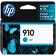 HP 910 Original Ink Cartridge - Cyan - Inkjet - Standard Yield - 315 Pages - 1 Each 3YL58AN#140