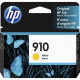HP 910 (3YL60AN) Ink Cartridge - Yellow - Inkjet - Standard Yield - 315 Pages - 1 Each - TAA Compliance 3YL60AN